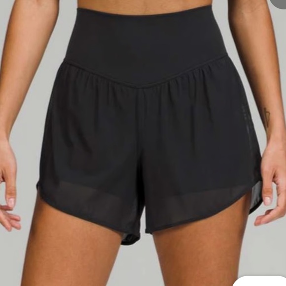 Lululemon Nulu and Mesh HR Yoga Short 3.5" - Picture 4 of 6